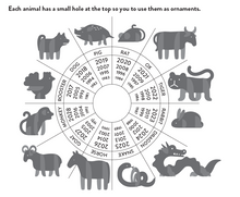 Load image into Gallery viewer, Asian Zodiac Decoration Kit