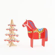 Load image into Gallery viewer, Swedish folk art ornament kit