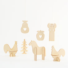 Load image into Gallery viewer, Make your own  folk art ornament kit