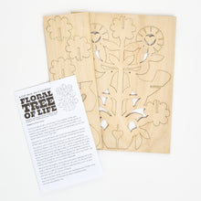 Load image into Gallery viewer, DIY Folk Art Floral Tree of Life Kit