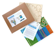 Load image into Gallery viewer, Animal Collage Kit -- Peacock
